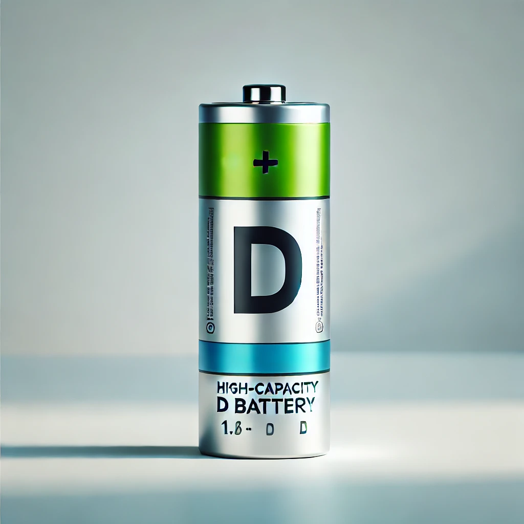 High-Capacity D Battery